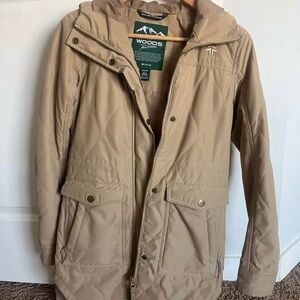 Tan Quilted Women’s Jacket